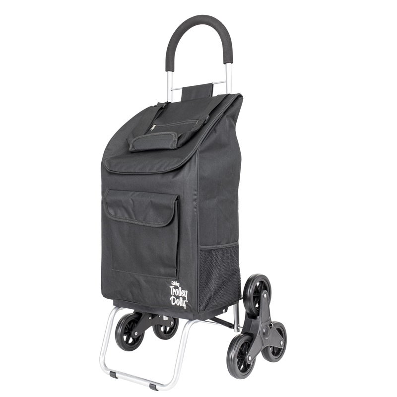 dbest products Stair Climber Trolley Dolly Black - Image 1